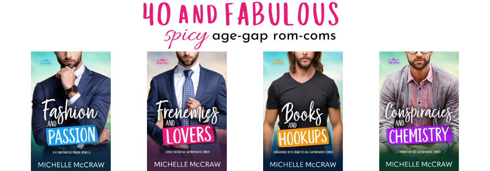 40 and Fabulous series with 5 ebook covers